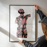 Botanical Anatomy Pink Print