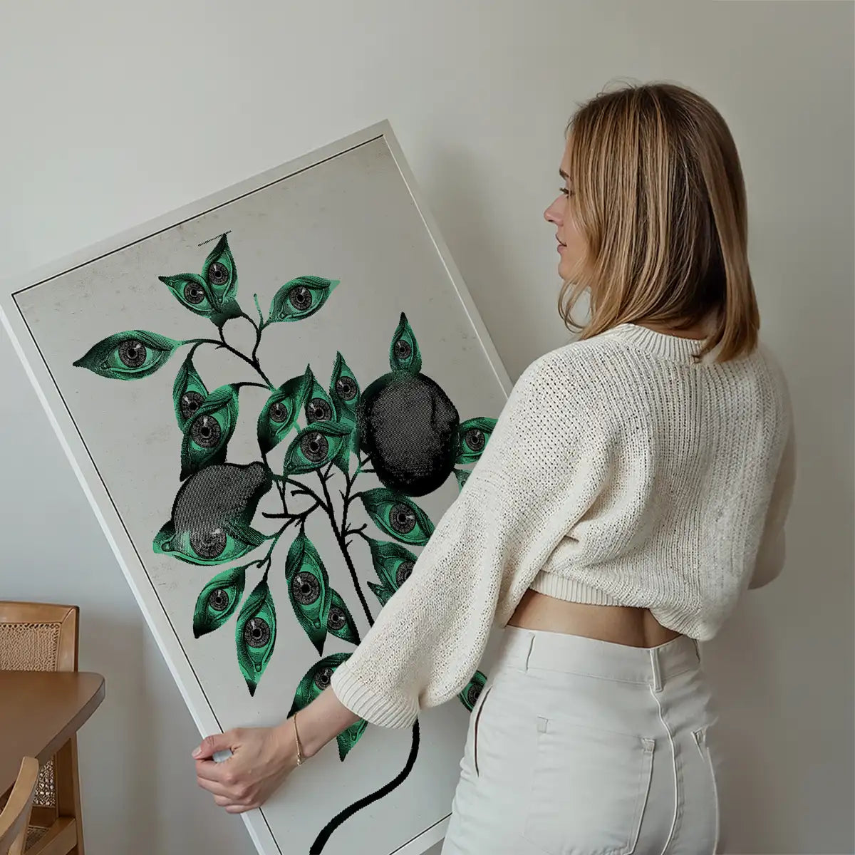 Botanical Eyes Print