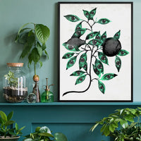 Botanical Eyes Print