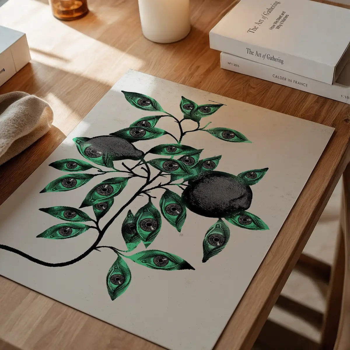 Botanical Eyes Print