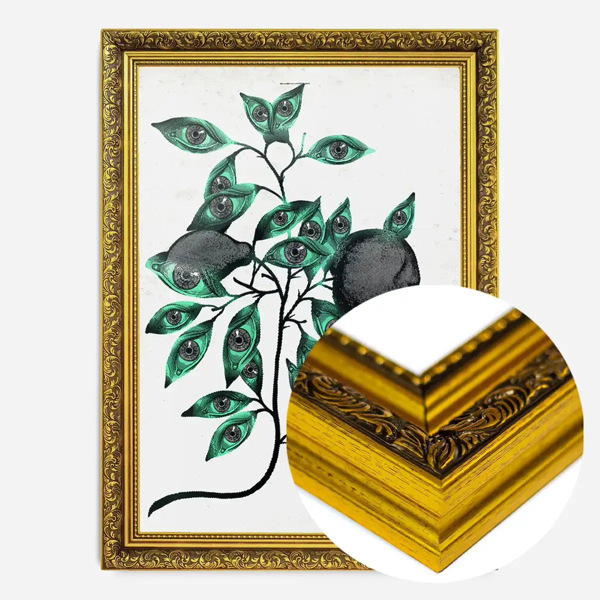 Botanical Eyes Print