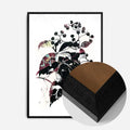 Black Wood Frame