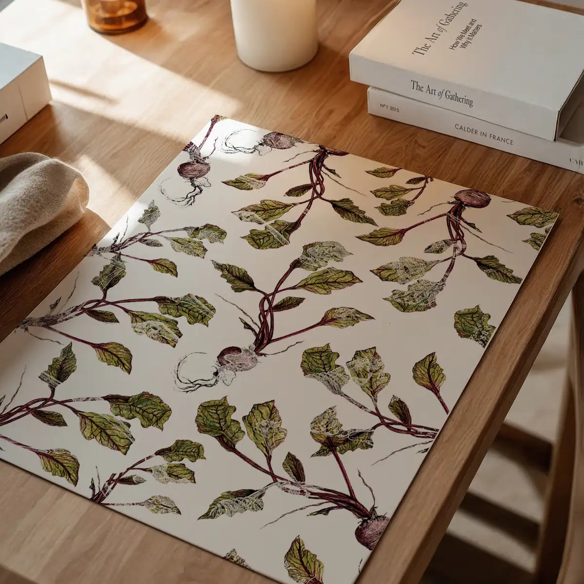 Botanical Beetroot Print
