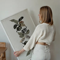 Botanical Skulls Print