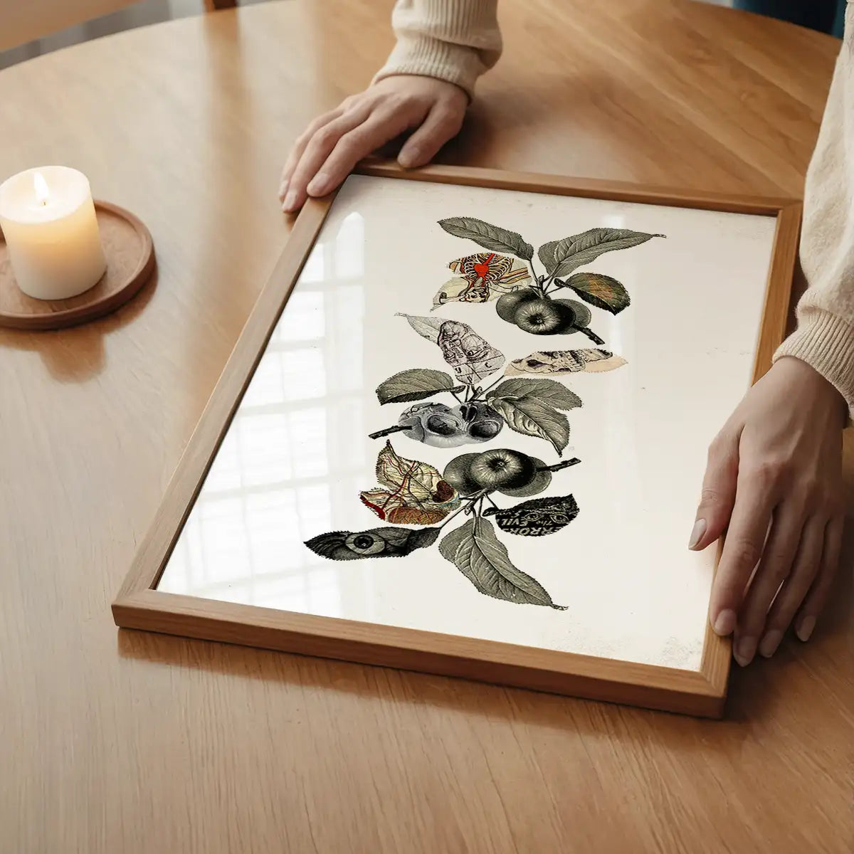 Botanical Skulls Print