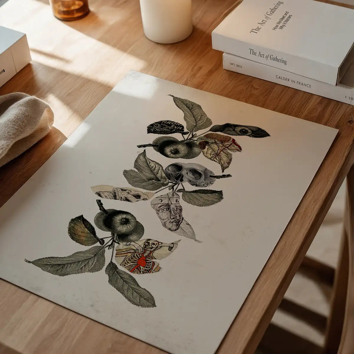 Botanical Skulls Print