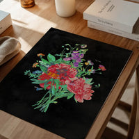 Botanical Streetart Black Print
