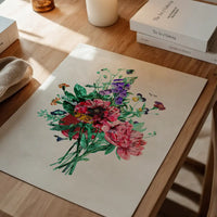 Botanical Streetart White Print
