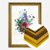Botanical Streetart White Print
