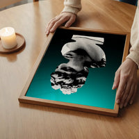 Bust 1 Green Print