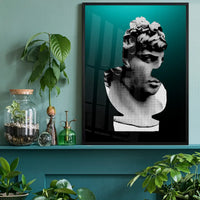 Bust 1 Green Print