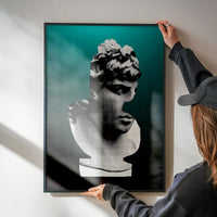 Bust 1 Green Print