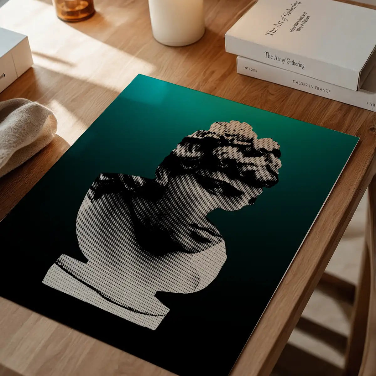 Bust 1 Green Print