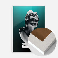Bust 1 Green Print