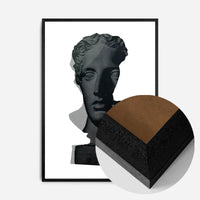 Bust 2 Black and White Print
