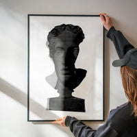 Bust 2 Black and White Print