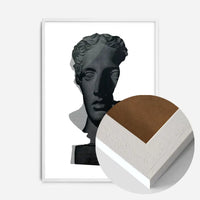 Bust 2 Black and White Print