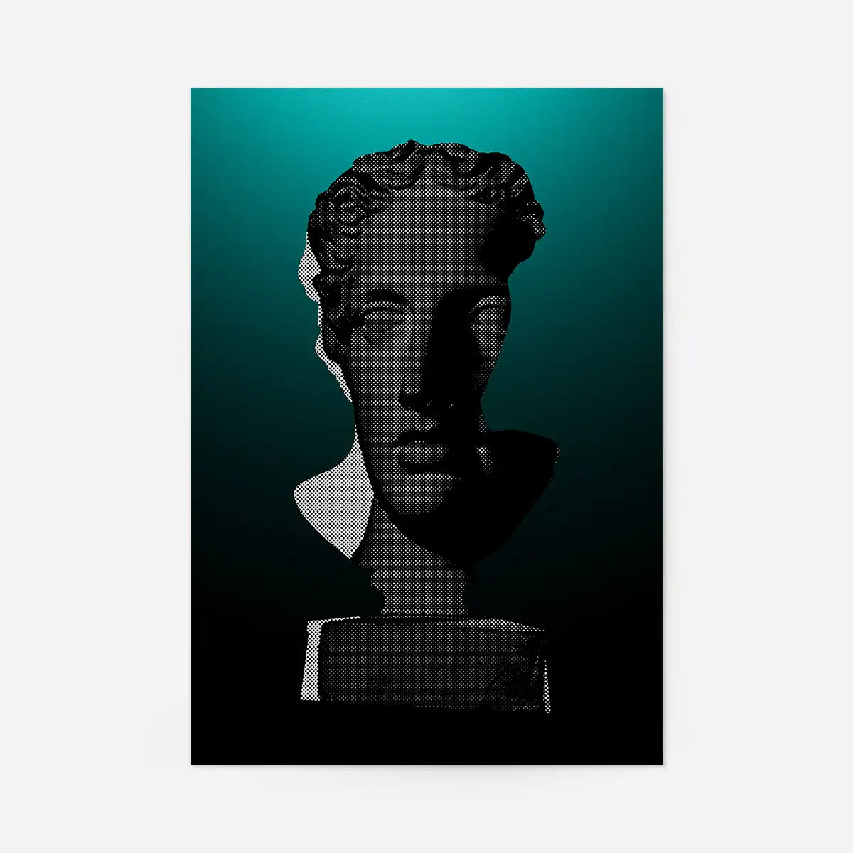 Bust 2 Green Print