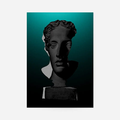 Bust 2 Green Print