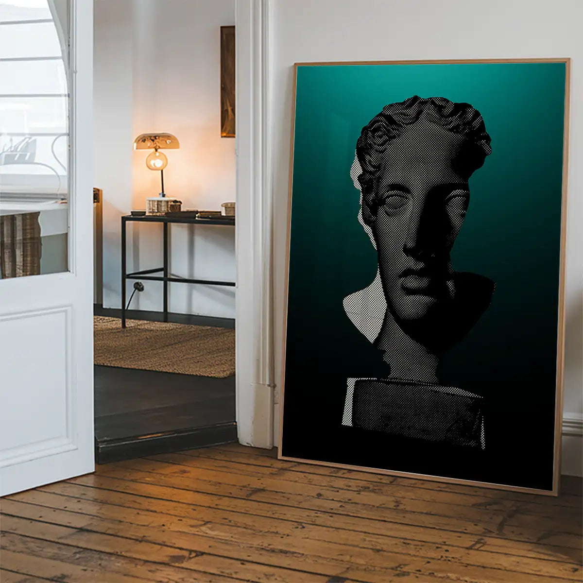 Bust 2 Green Print
