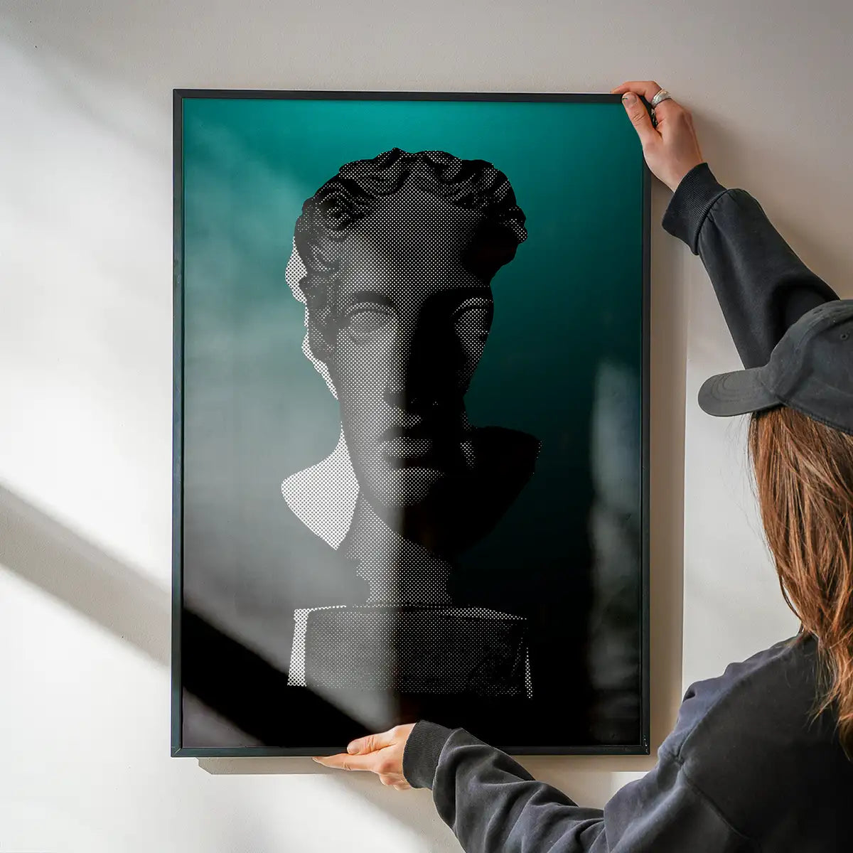 Bust 2 Green Print