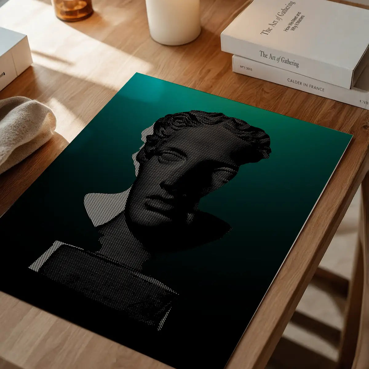 Bust 2 Green Print