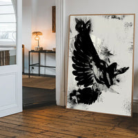 Dove Graffiti Print