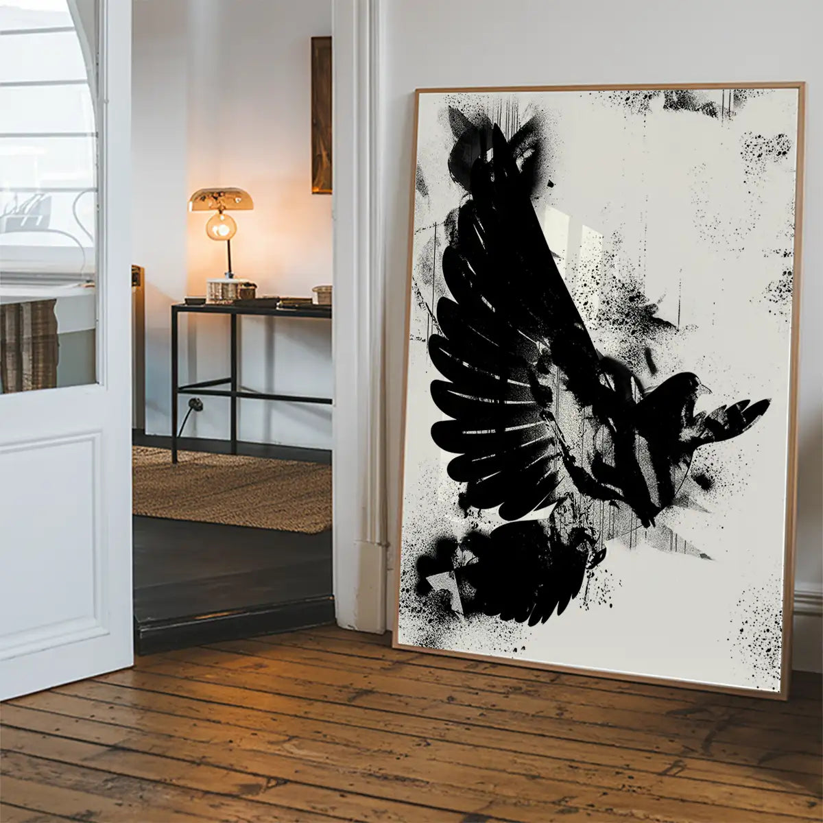 Dove Graffiti Print