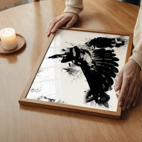 Dove Graffiti Print