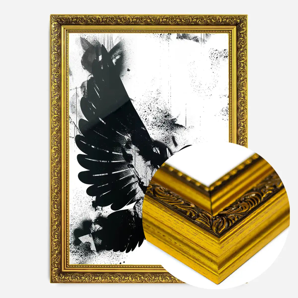 Dove Graffiti Print