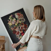 Flowerclava Black Floral Print