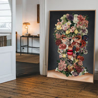 Flowerclava Black Floral Print
