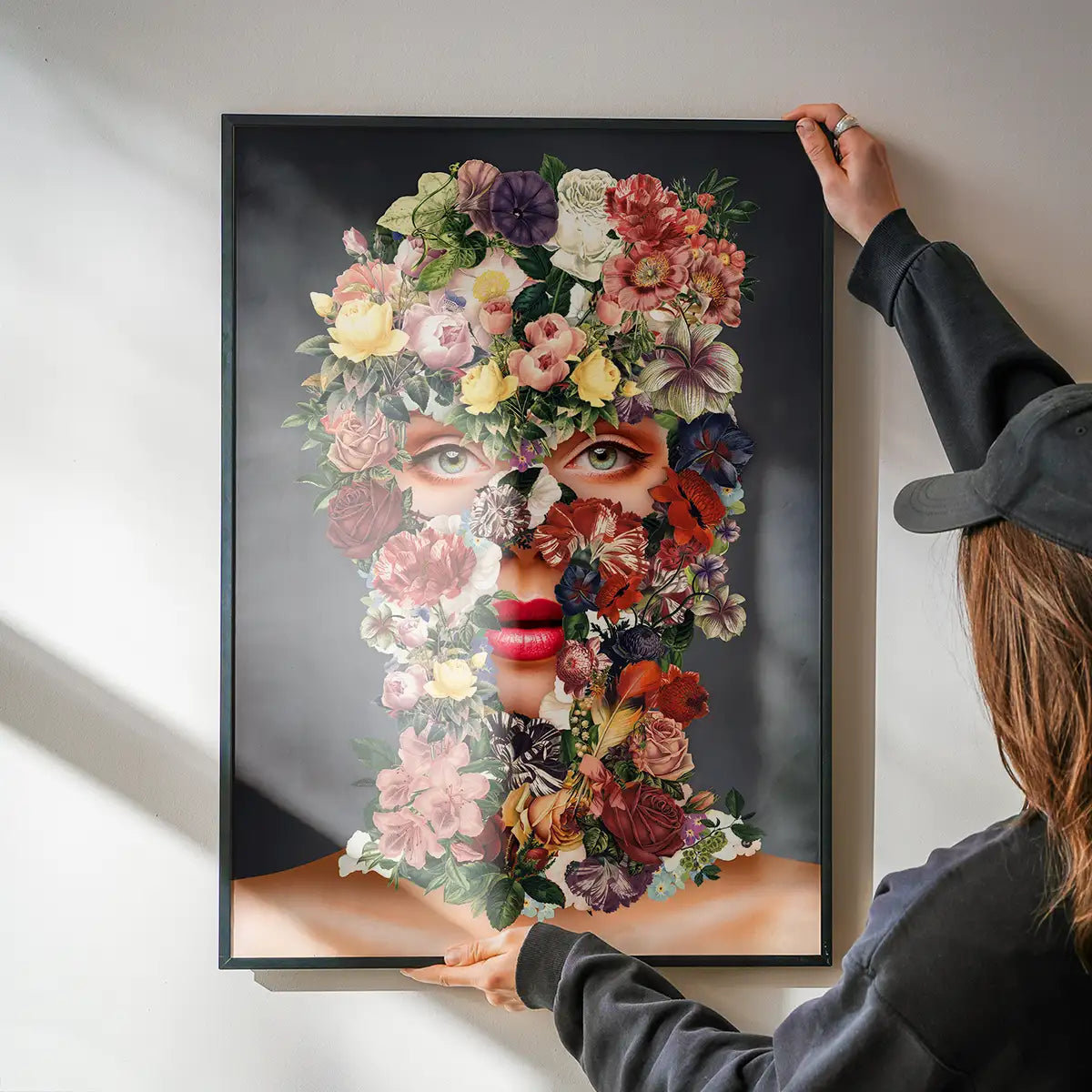 Flowerclava Black Floral Print