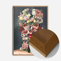 Flowerclava Black Floral Print
