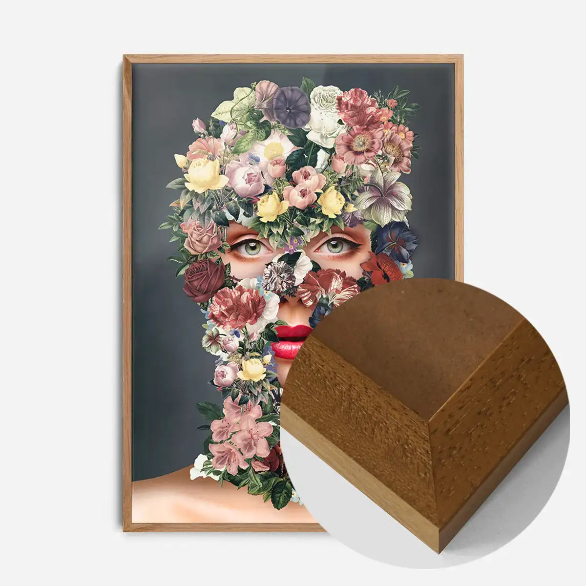Flowerclava Black Floral Print
