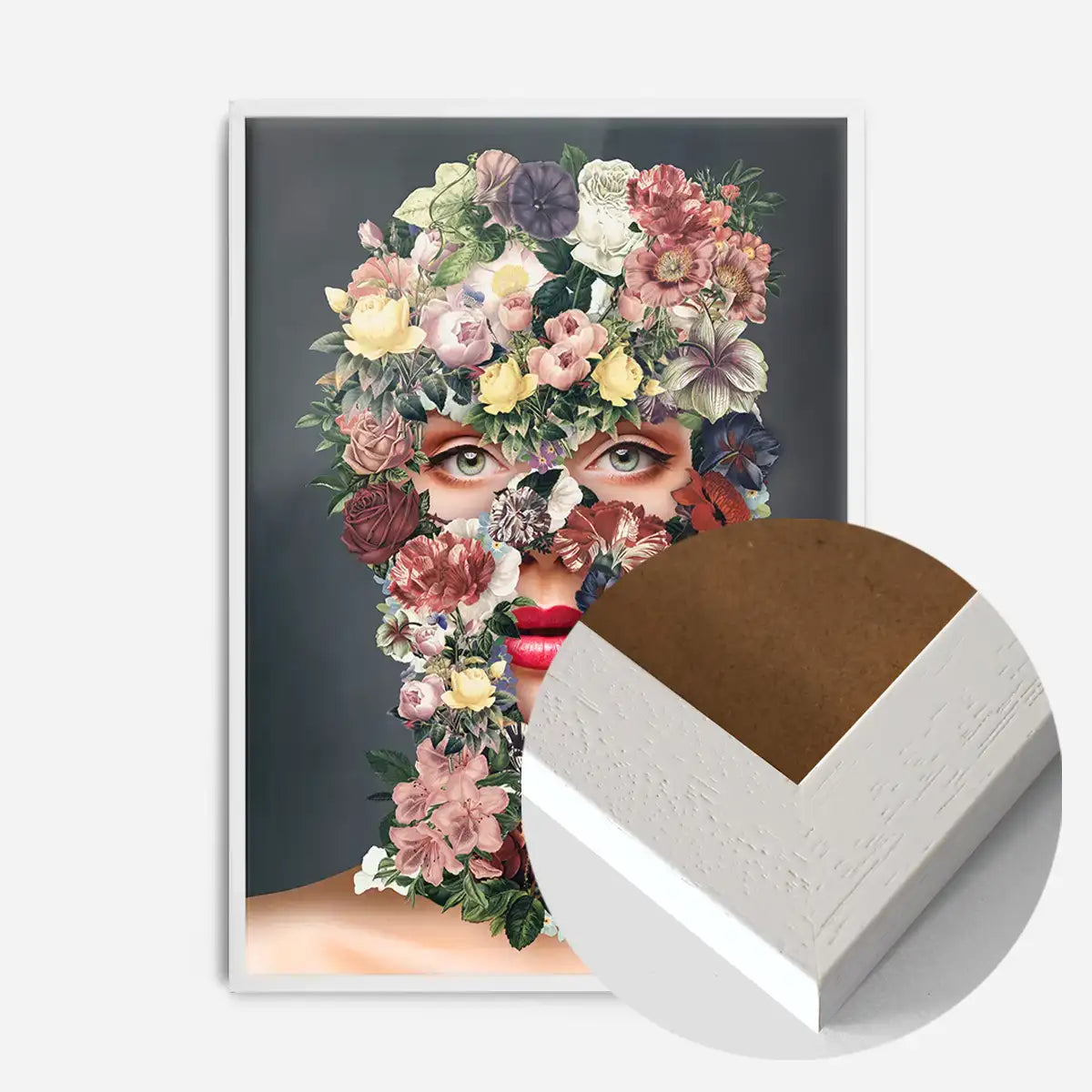 Flowerclava Black Floral Print