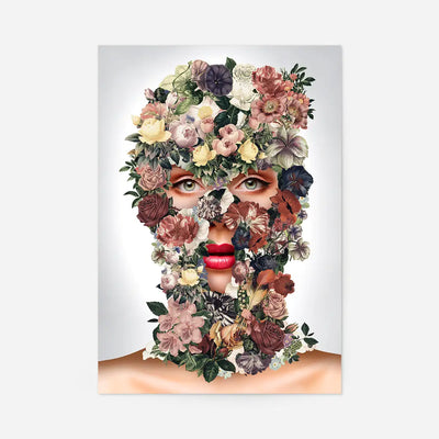 Flowerclava White Floral Print