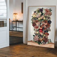Flowerclava White Floral Print