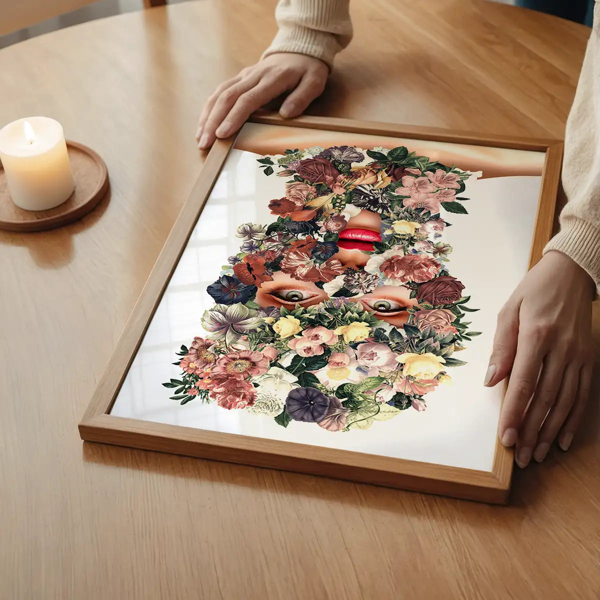 Flowerclava White Floral Print