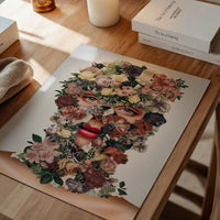 Flowerclava White Floral Print
