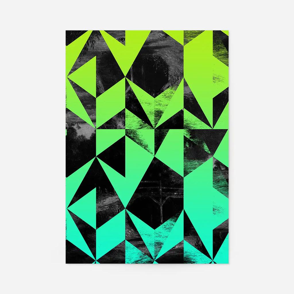 Geometric Triangles Print