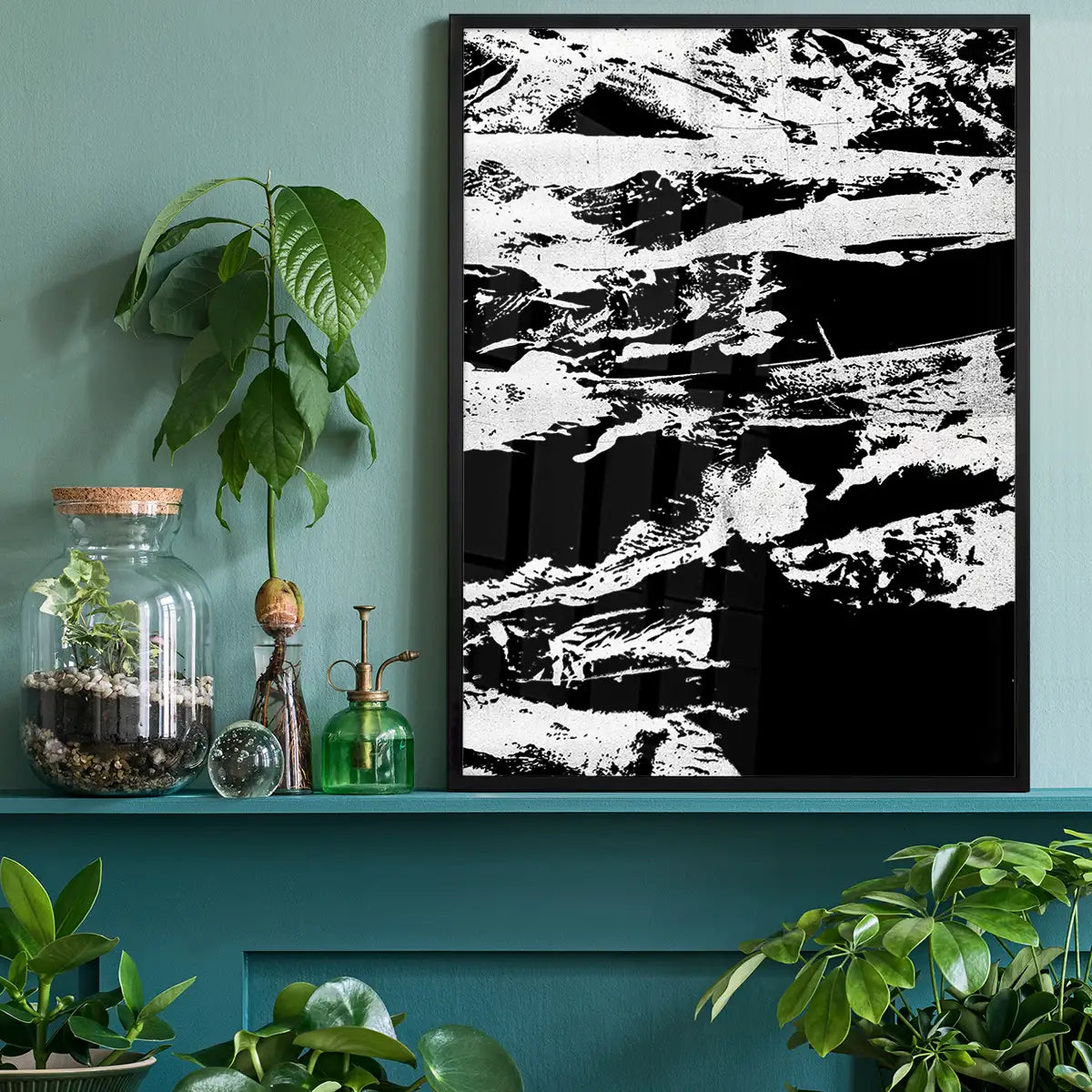 Inky 1 Graffiti Print