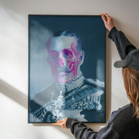 King George V Skull Colour Print