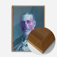 King George V Skull Colour Print