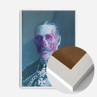 King George V Skull Colour Print