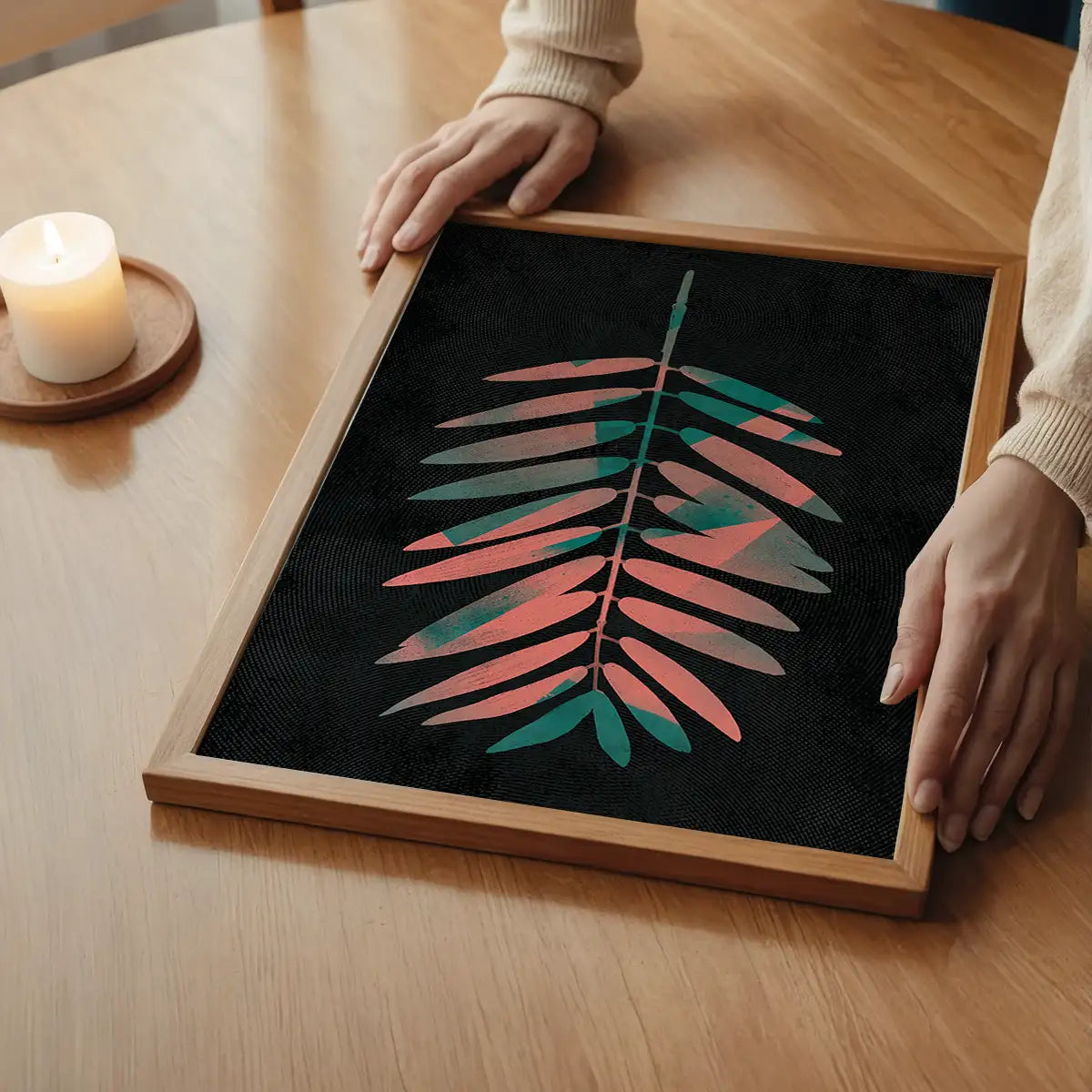 Oversized Tropical Leaf 2 Print
