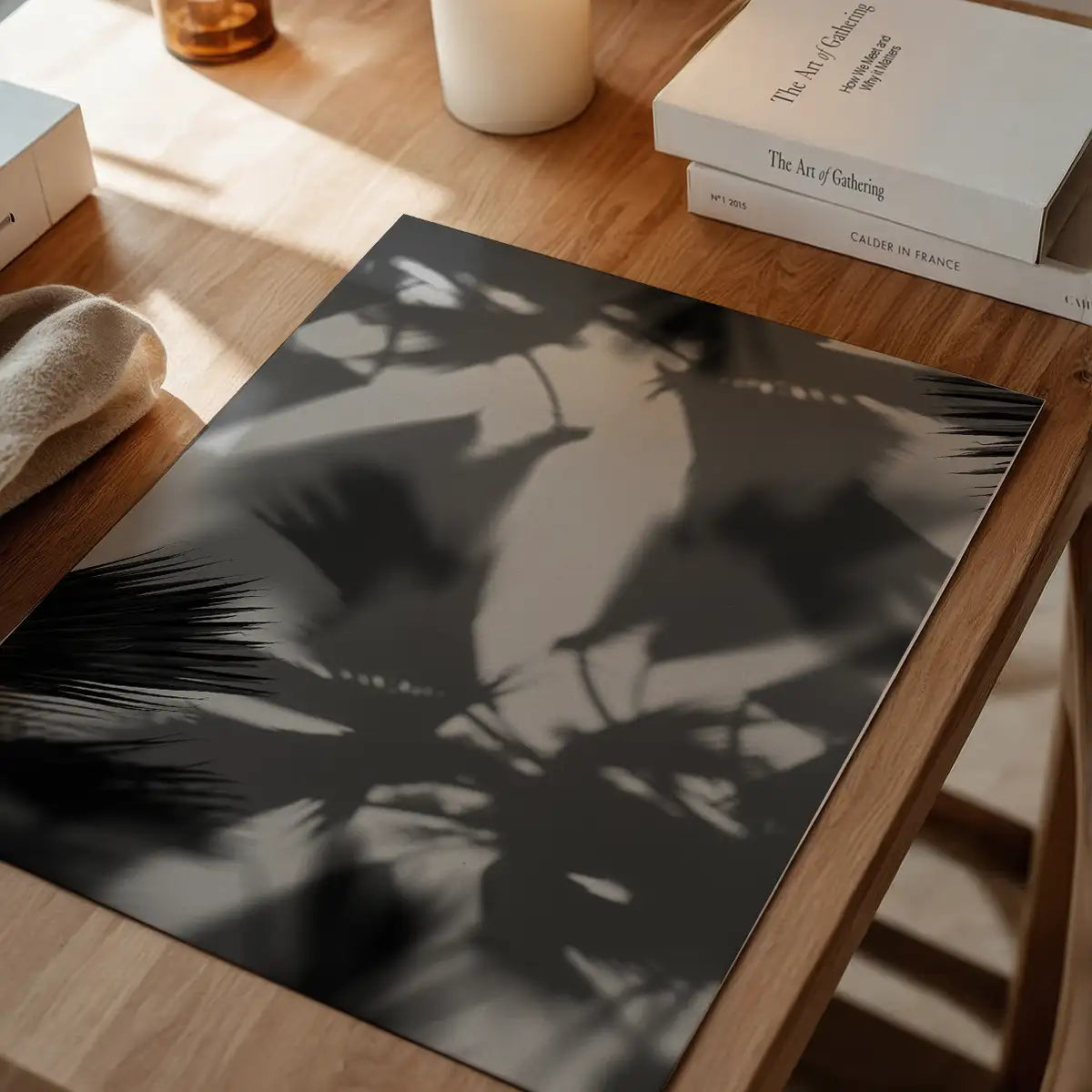 Palm Trees Shadow Print