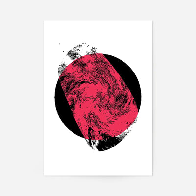 Pebble 2 Abstract Pattern Print