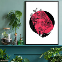 Pebble 2 Abstract Pattern Print