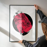 Pebble 2 Abstract Pattern Print